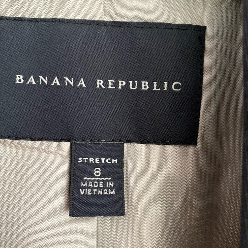 Banana Republic navy jacket SIZE 8 - Picture 4 of 10